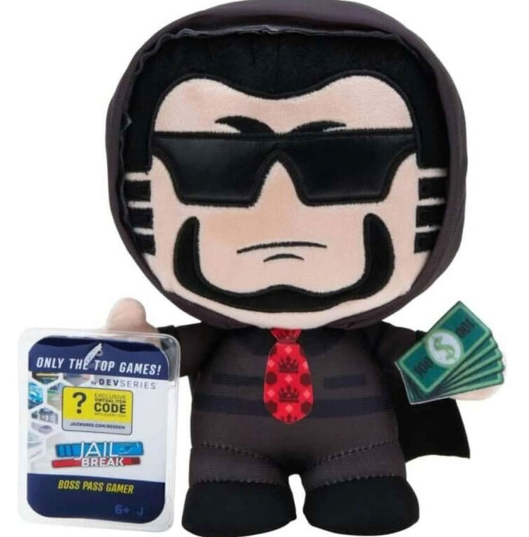 DevSeries Collector Plush - Jail Break: Boss Pass Gamer