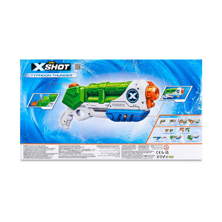 X-Shot Water Warfare Typhoon Thunder Water Blaster by ZURU