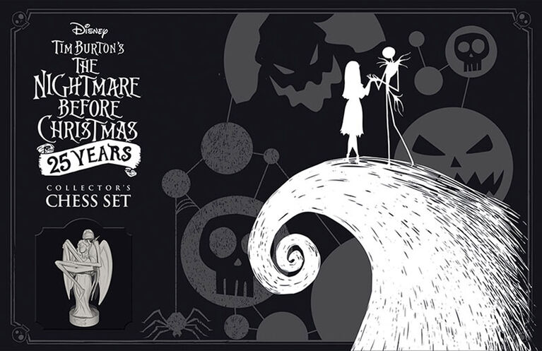 The Nightmare Before Christmas 25 Ans, Jeu D'Echecs De Collectionneur - Édition anglaise