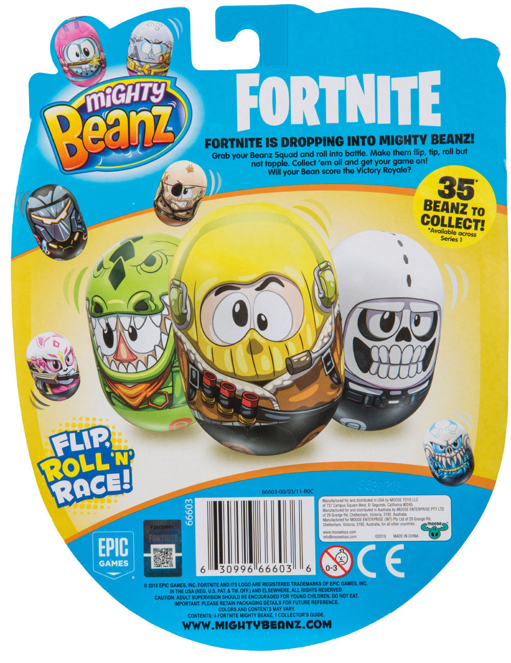 fortnite mighty beanz list