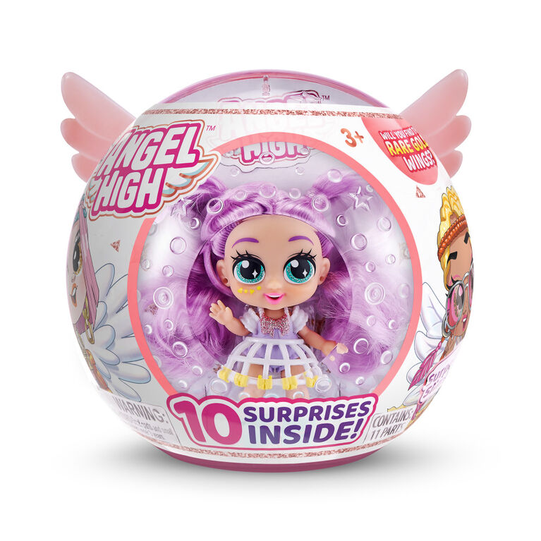 Itty Bitty Prettys Angel High Capsule Doll with 10 Surprise Accessories by ZURU - Assortment May Vary