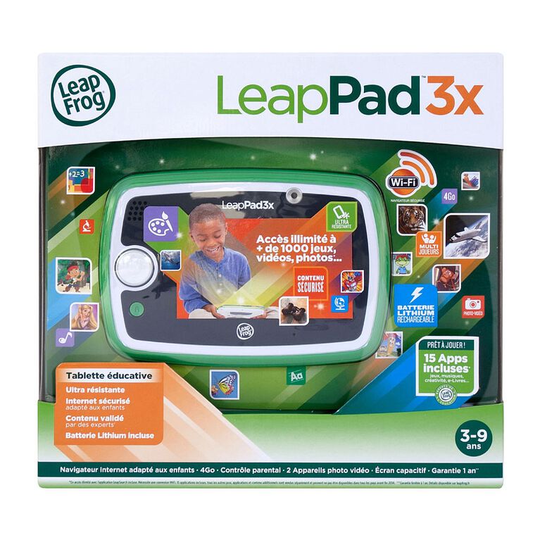 Leappad 3x Green French Edition Toys R Us Canada
