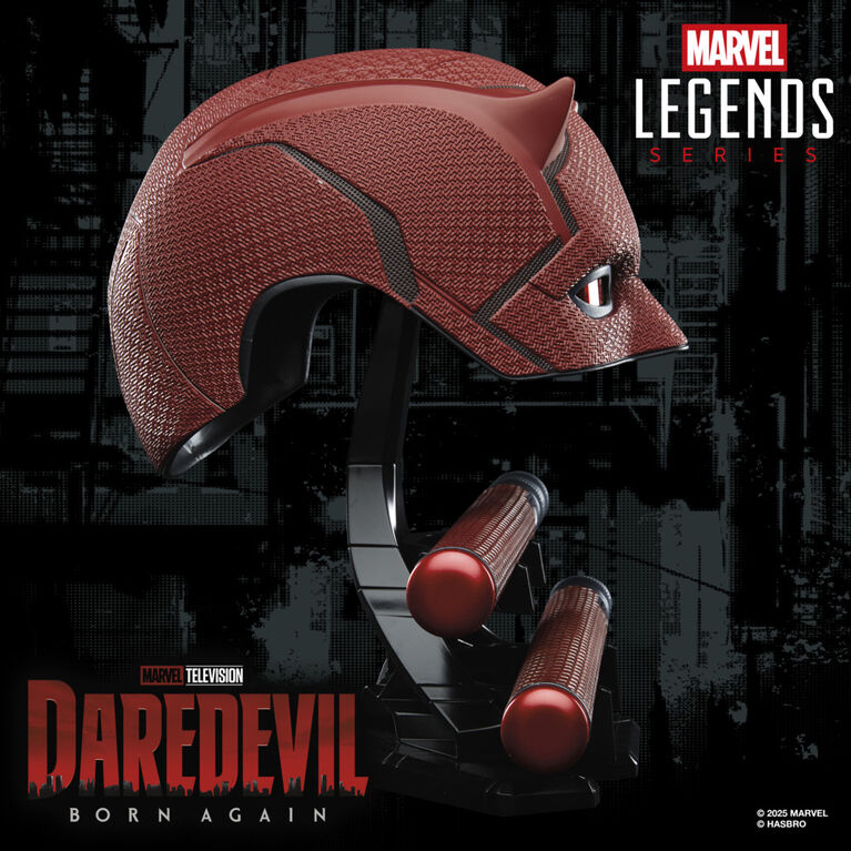 Marvel Legends Series Daredevil: Born Again Premium Roleplay Mask and Billy Club Marvel Legends Series Daredevil: Born Again Premium Roleplay Mask and Billy Club