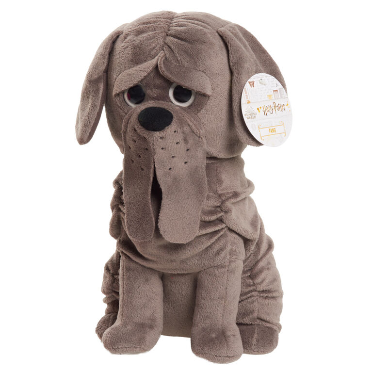 Peluche de 32 cm (12,5 pouces) de Fang de Harry Potter, Grande Peluche de Chien - Notre exclusivité