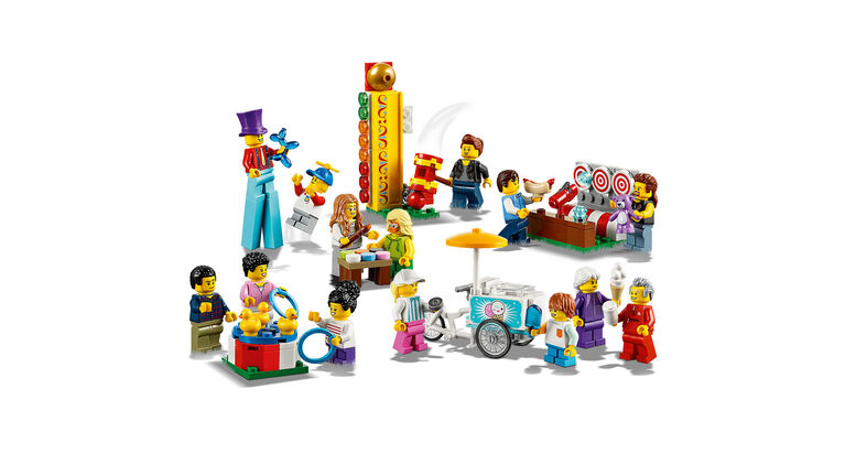 LEGO City Town Ensemble de figurines - La fête foraine 60234