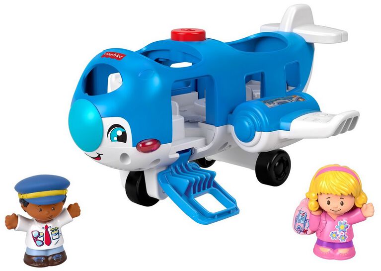 Fisher-Price Little People Travel Together Airplane - Bilingual Edition