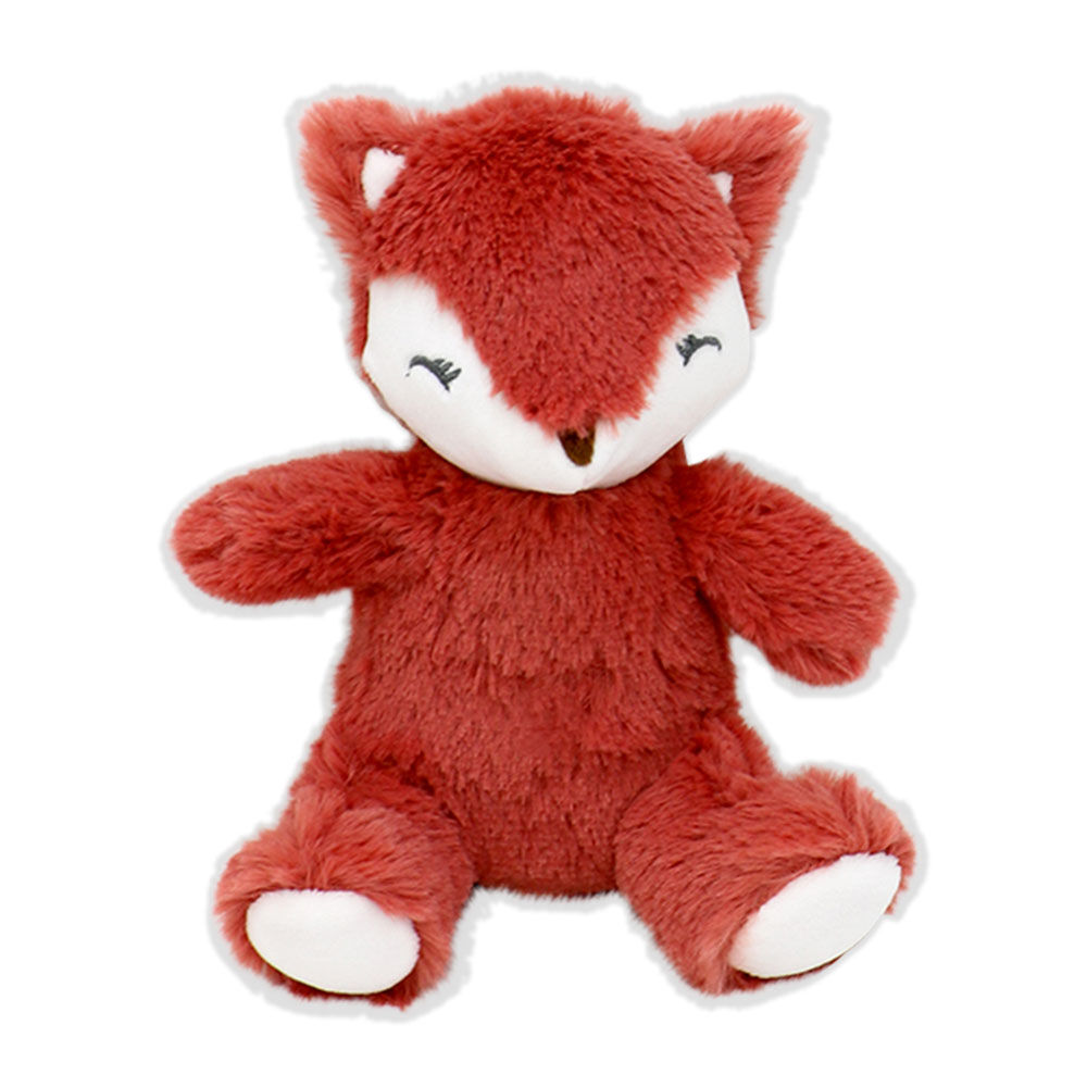 Baby Mode Signature Mom & Baby Terracotta Fox Plush Toy