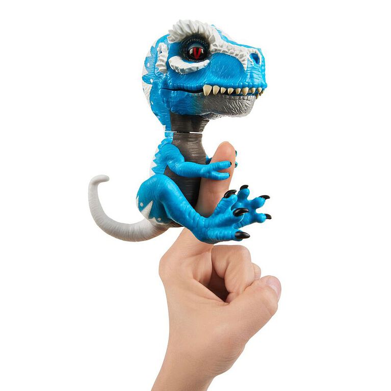 Untamed TRex by Fingerlings Ironjaw (Blue) Interactive Collectible