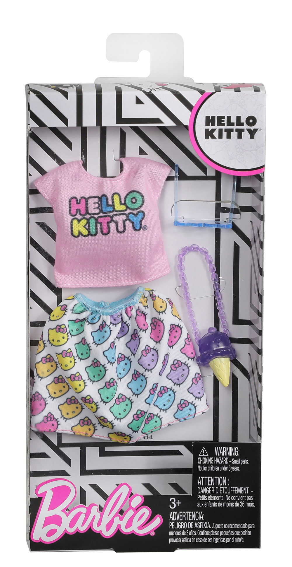 Ropa para barbie de hello kitty clearance