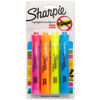 Surligneurs à réservoir Sharpie, pointe biseautée, couleurs assorties, 4 unités