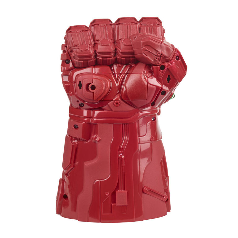 Marvel Avengers: Endgame Red Infinity Gauntlet Electronic Fist Roleplay Toy With Lights And Sounds