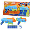 Nerf Elite Junior Ultimate Starter Set, 2 Easy Play Blasters, 15 Nerf Elite Darts