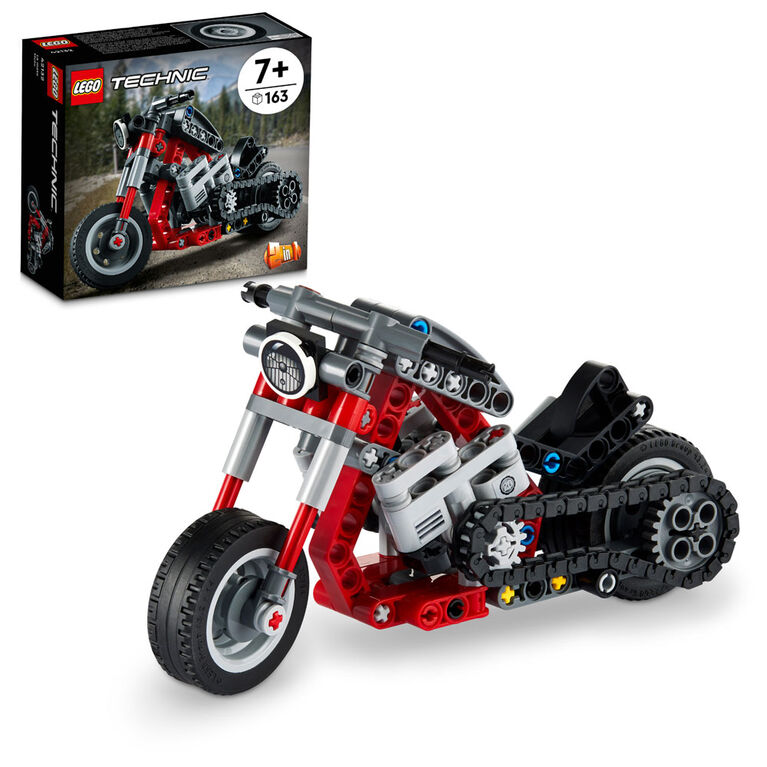 LEGO Technic Motorcycle 42132 Model Building Kit (160 Pieces)
