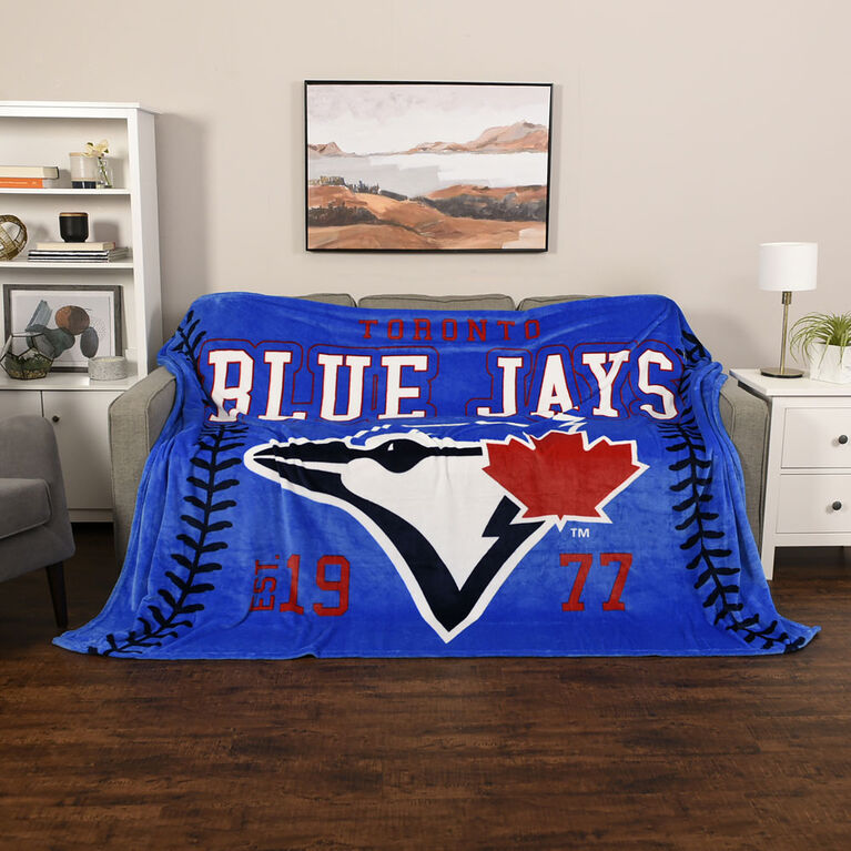 MLB Toronto Blue Jays Arena Blanket, 66" x 90" Toys R Us Canada
