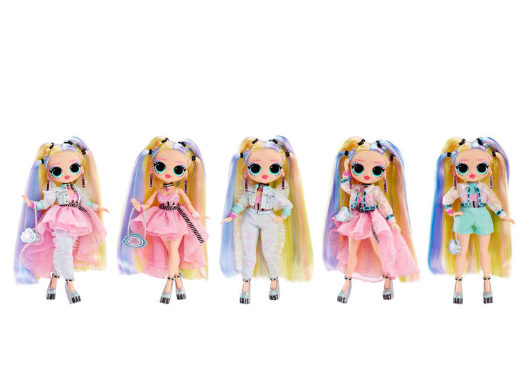 LOL Surprise OMG Sunshine Makeover Stellar Gurl Fashion Doll with Color Change Features