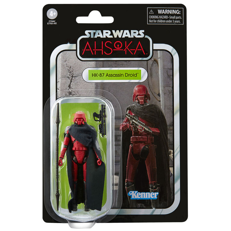Star Wars The Vintage Collection HK-87 Assassin Droid, Star Wars: Ahsoka 3.75" Action Figures