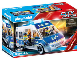 Playmobil - Police crew car with light and sound