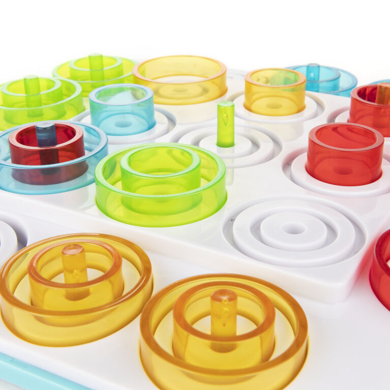 Otrio Strategy-Based Board Game by Marbles Brain Store