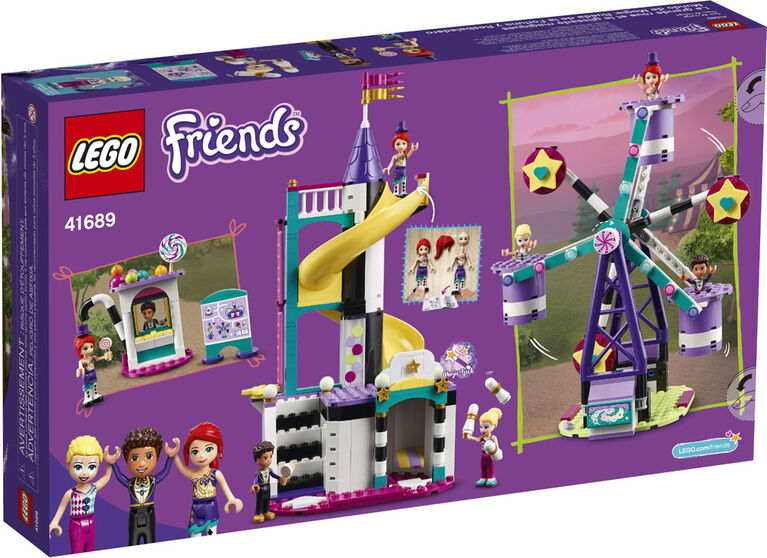 LEGO Friends La grande roue et la glissade magiques 41689 (545 pièces)