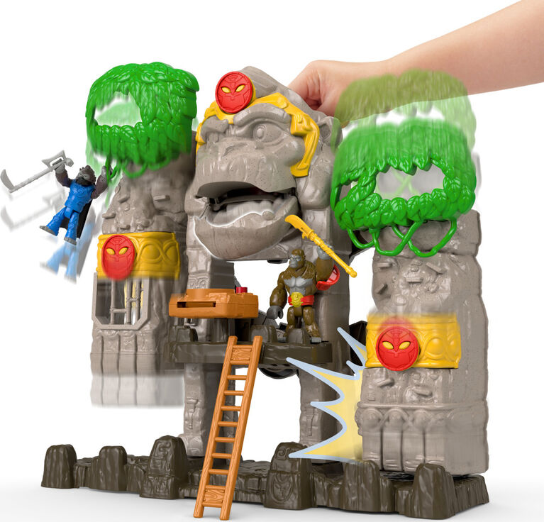 Imaginext Gorilla Fortress Playset with Toy Figures and Accessories, Preschool Toys