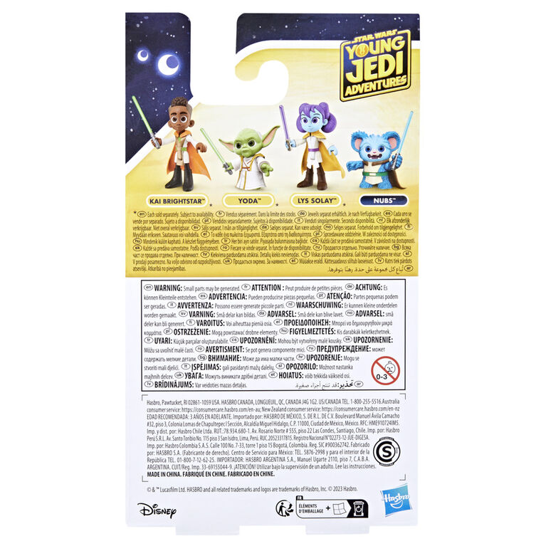 Star Wars Young Jedi Adventures Nubs Action Figure, Star Wars Toys, Preschool Toys (3 Inch)