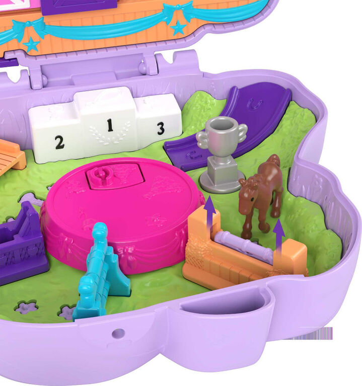 Polly Pocket Jumpin' Style Pony Compact