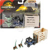Matchbox Jurassic World Dino Transporter, Toy Car or Truck & 1-2 Mini Dinosaurs (Styles May Vary)