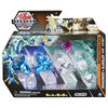 Bakugan Evolutions, Dragonoid and Sluggler Battle Strike Pack, Includes 6 Bakugan Action Figures, 9 Trading Cards and 8 BakuCores