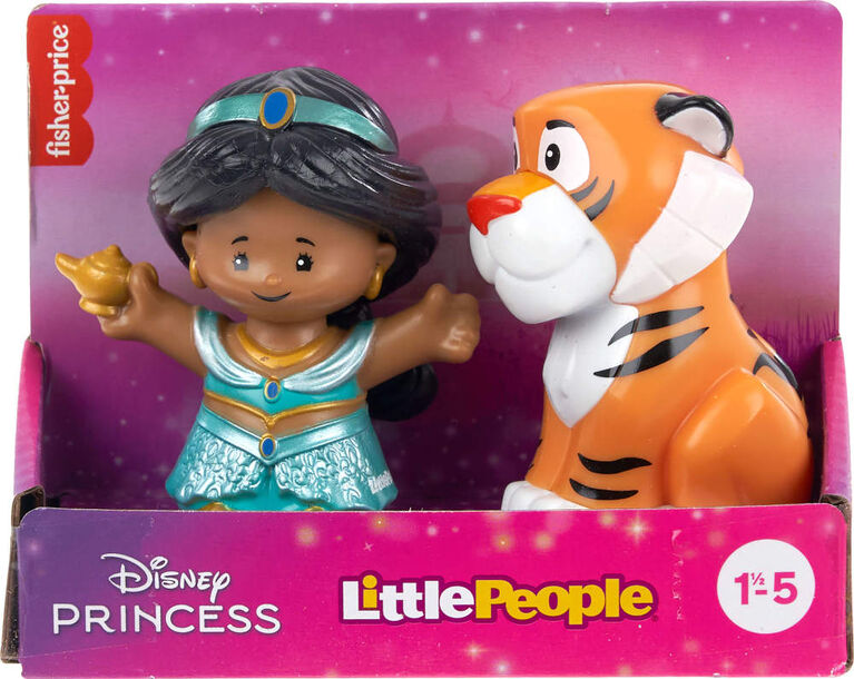 Disney Princess Jasmine & Rajah Little People Figure Set for Toddlers and Kids