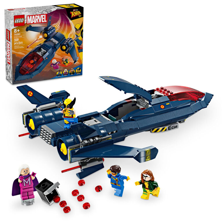 LEGO Marvel X-Men X-Jet Building Toy for Marvel Fans 76281