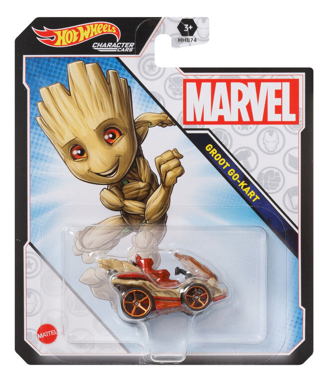 Hot Wheels Character Cars Marvel Groot