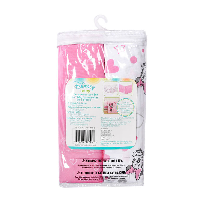 Disney Baby Drap De Contour Volant Pour Lit De Bebe Minnie Mouse Toys R Us Canada Disney Baby Drap De Contour Volant Pour Lit De Bebe Minnie Mouse Toys R Us Canada