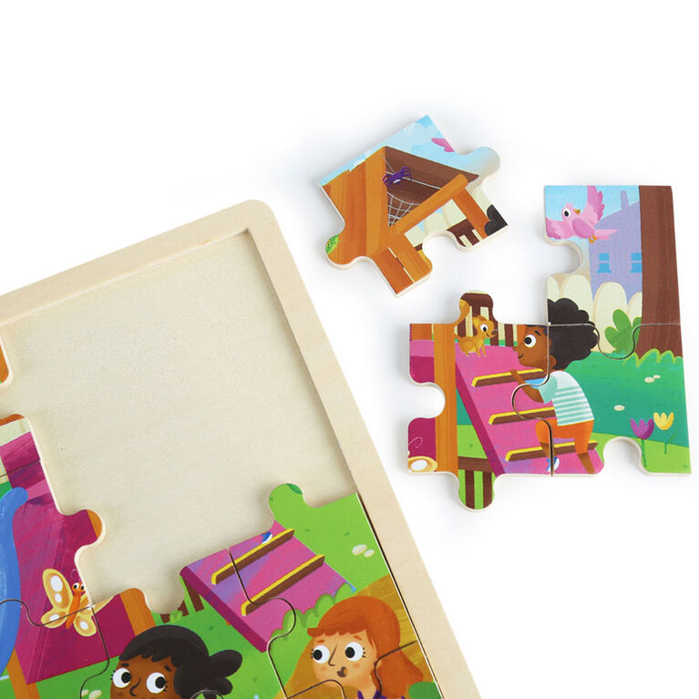 Imaginarium Discovery - Wooden Jigsaw Puzzle Assortment - Park