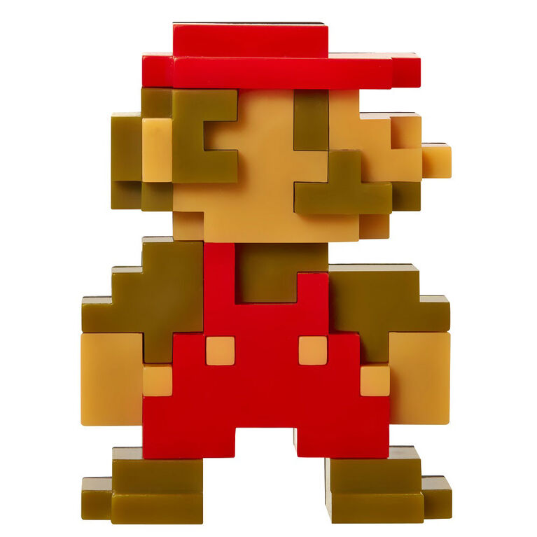 Nintendo-  Nintendo 2.5" Limited Articulation Wave 5- 8 bit Mario