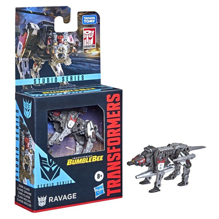 Transformers Toys Studio Series Core Class Ravage Action Figure