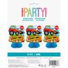 Construction Party Honeycmb Decor 3 pieces - English Edition