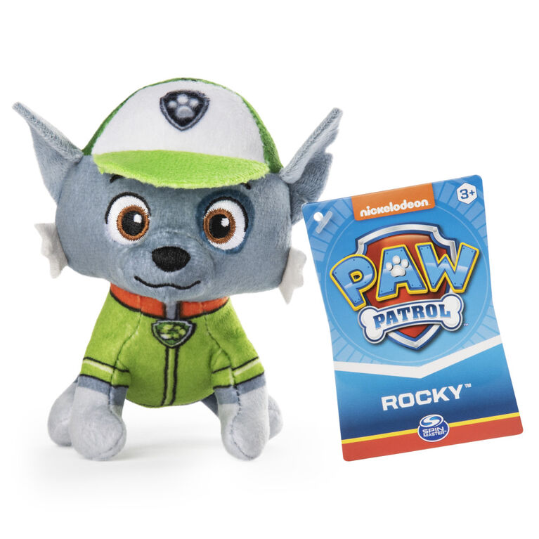 PAW Patrol, 5-inch Rocky Mini Plush Pup