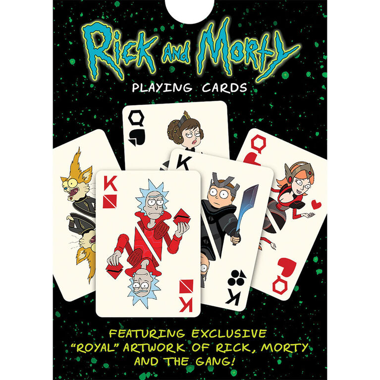 Rick and Morty Playing Cards - English Edition