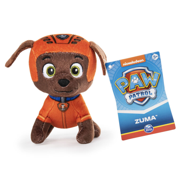 PAW Patrol, 5-inch Zuma Mini Plush Pup