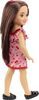 Barbie Chelsea Doll (Brunette) in Cherry-Print Dress