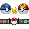 Clip 'N' Go Poké Ball Belt Set - 2 Inch Pikachu #1, Great Ball, Repeat Ball - English Edition