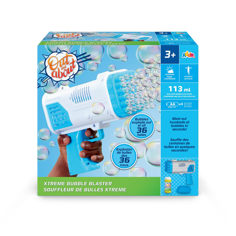 Out and About Blue Xtreme Bubble Blaster - R Exclusive