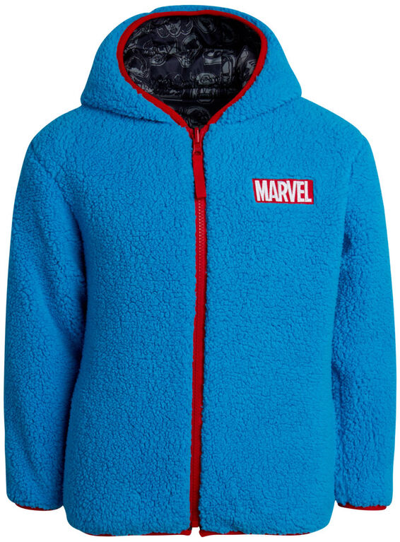 Marvel - Veste Réversible - Avengers - Bleue - 6T