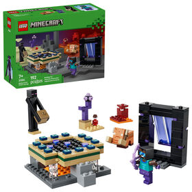 LEGO Minecraft Nether & End Portal Journey Building Toy for Boys, Girls, & Kids, Ages 7+ - 21584