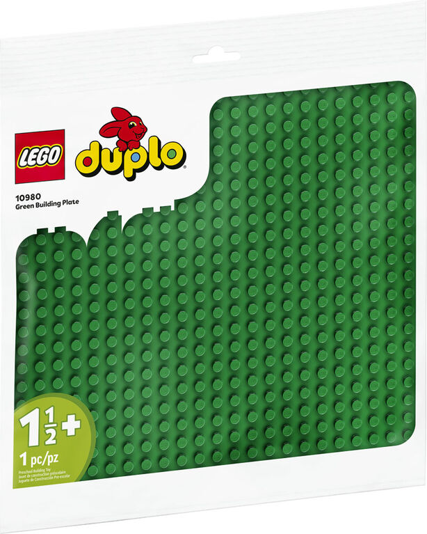 LEGO DUPLO Plaque de construction verte 10980 Jeu de construction (1 pièce)