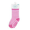 Small Wonder - Toddler  Sock, Pink Stripe 2T-4T