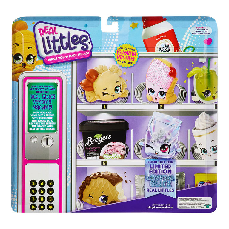 Shopkins Real Littles Vending Machine Mega Pack Toys R Us Canada The real littles mini packs are so realistic and so cute in their micro scale toy form! shopkins real littles vending machine mega pack