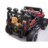 KidsVip 12V Enfants et Tout-Petits 4WD Junior Sport Utility UTV Voiture Eléctrique avec Commande à Distance - Blanc - Édition anglaise