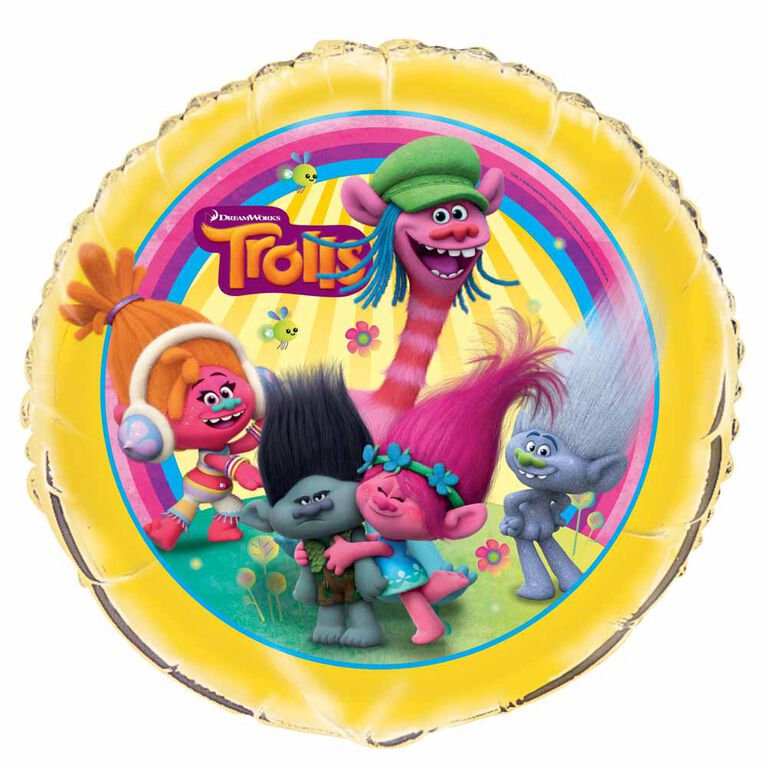 Trolls Round Foil 18"