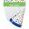 Rainbow Polka Dots Chapeaux de fête, 8un